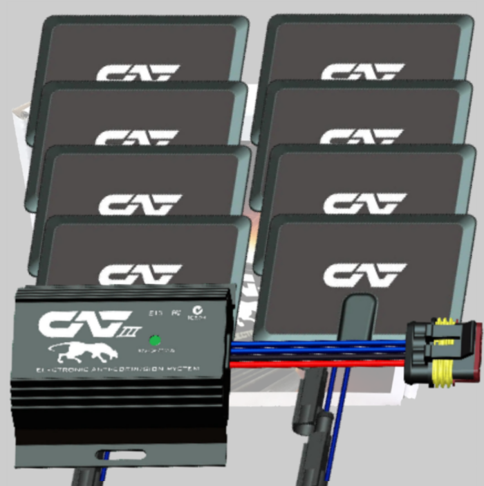 8 Pad CAT Electronic Rust Protection System image 0