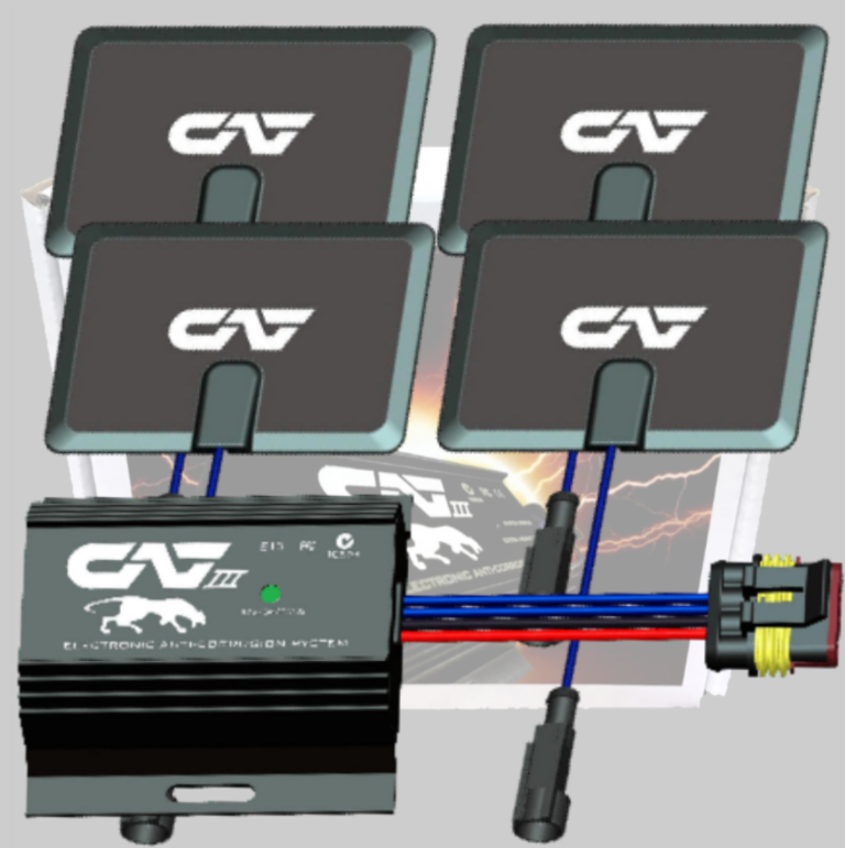 4 Pad CAT Electronic Rust Protection System image 0