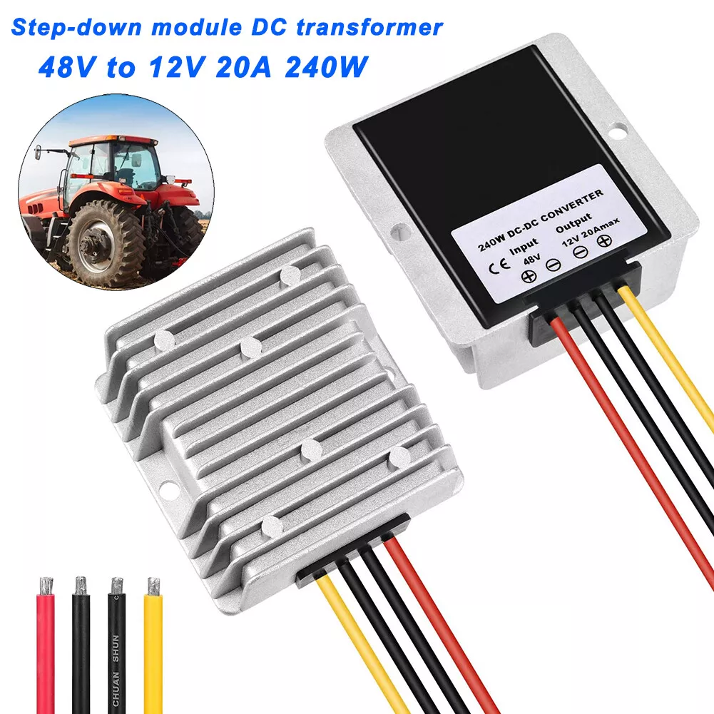 TRANSFORMER 48VDC to 12VDC